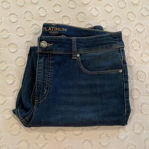 Chico’s Platinum Ankle Blue Jeans- Size 1.5